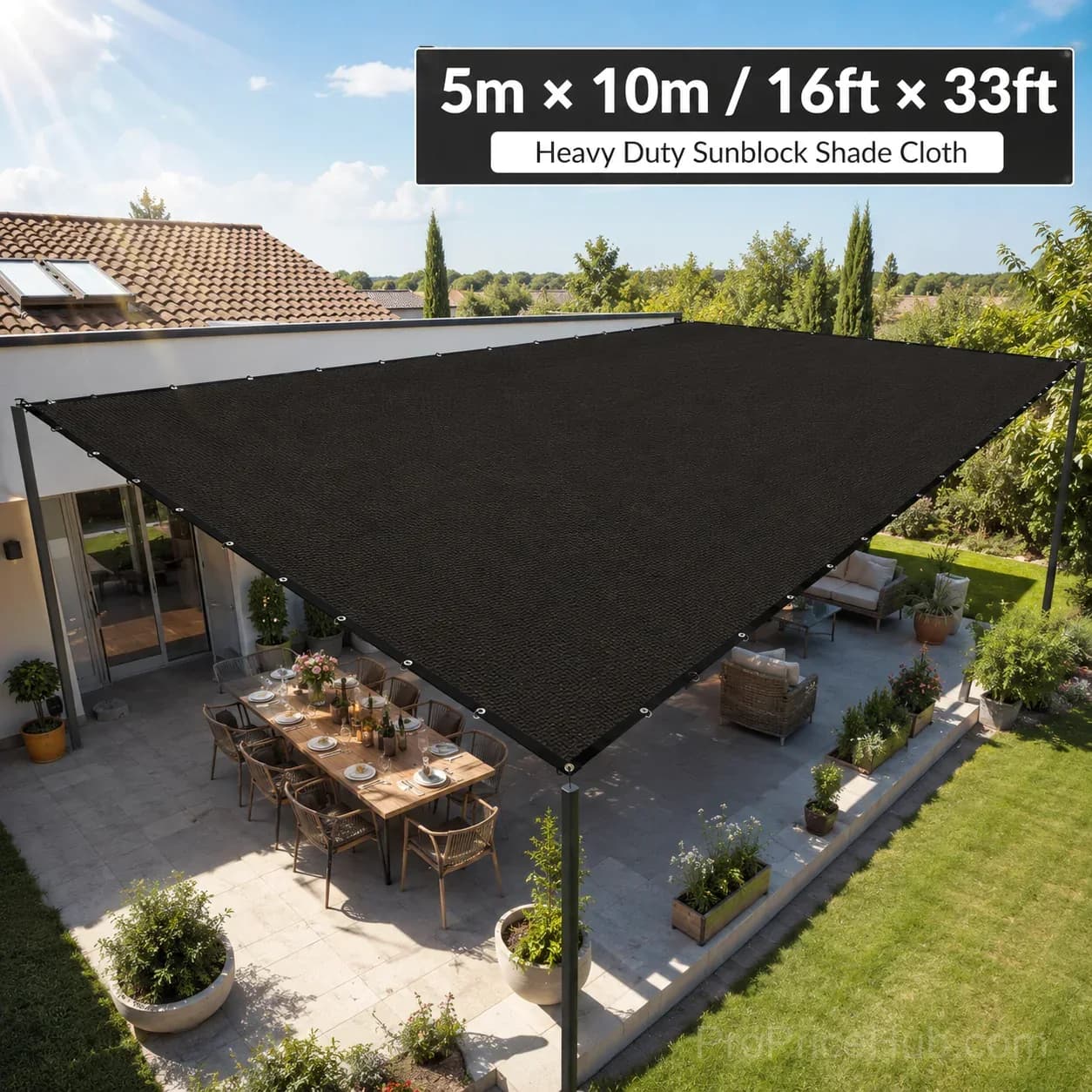 Heavy Duty UV Sunblock Shade Cloth - View 17