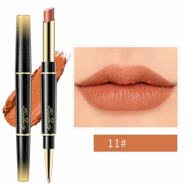 Double-Ended Matte Lip Liner & Lipstick – Waterproof, Non-Fading - View 17