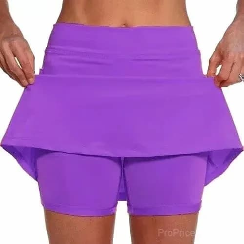 Anti-Chafing Active Skort, Black, Size S (UK 2-4) - View 6