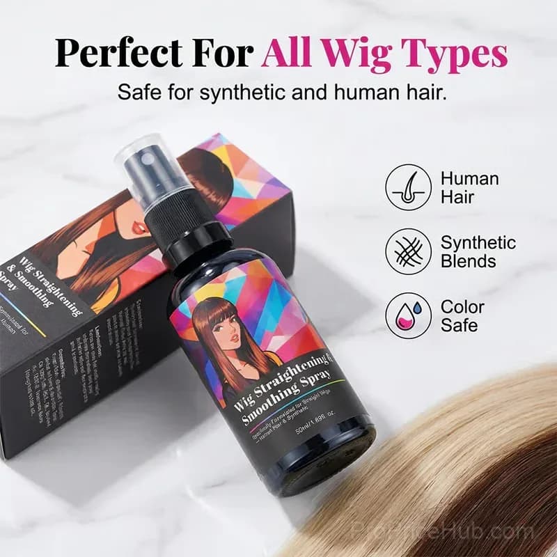 Wig Straightening & Smoothing Spray, 50 mL - View 7