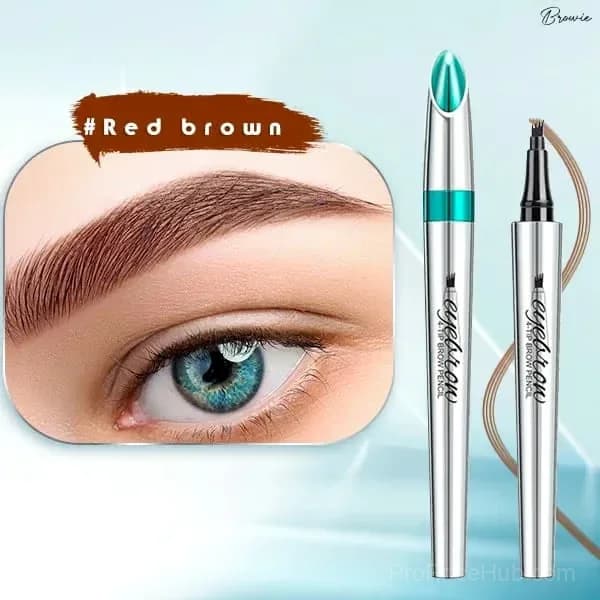 3D Waterproof Eyebrow Pencil, Light Brown, 2-Pack - View 10