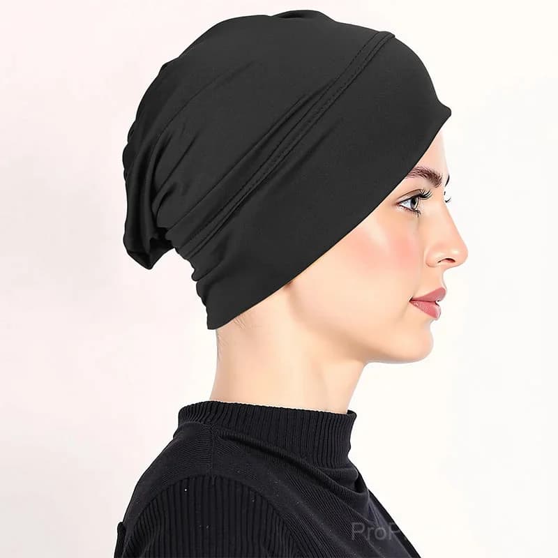 Soft Stretch Turban Cap for Women - View 12