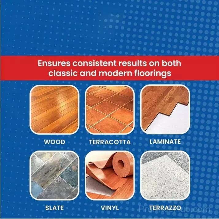 Instant Floor Renew High-Gloss Floor Polish Set with Nano Sponge - View 10