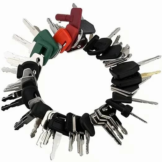 Heavy Equipment Master Key Set, 24 Keys - View 6