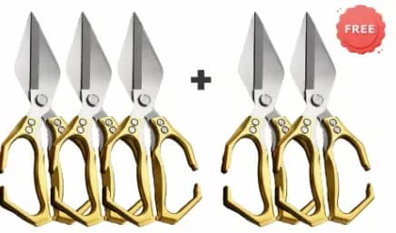 Heavy-Duty Multifunctional Kitchen Shears, Black - View 23