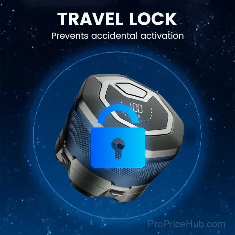 6D Waterproof Razor Kit with Round Handle, Blue - View 11