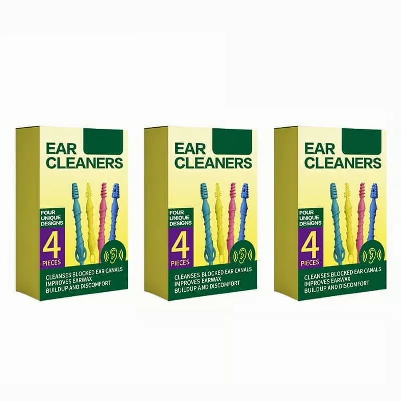 Professional Ear Canal Cleaning Tool Set, 4-Piece Painless Ear Care - View 3