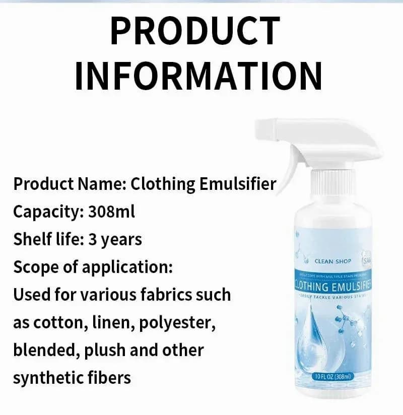 Non-Ionic Laundry Pre-Treatment Emulsifier - 32 oz - View 7