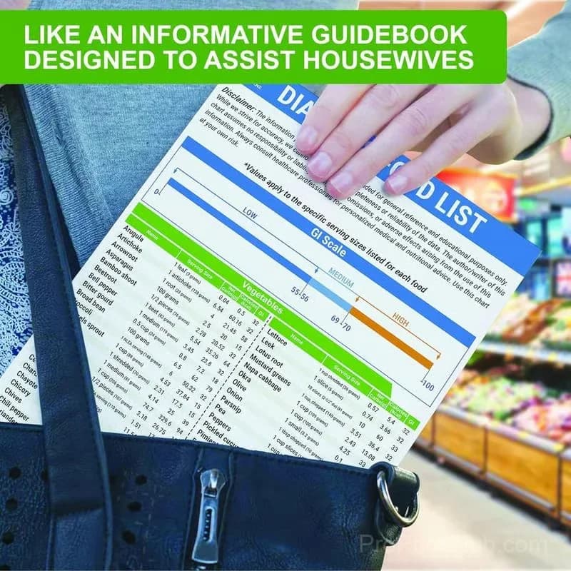 Diabetes Food List & Meal Planner - View 3