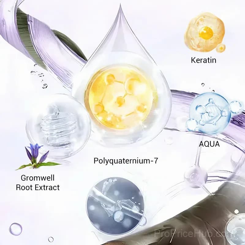 Anti-Yellowing Purple Hair Mask, 100g - View 7