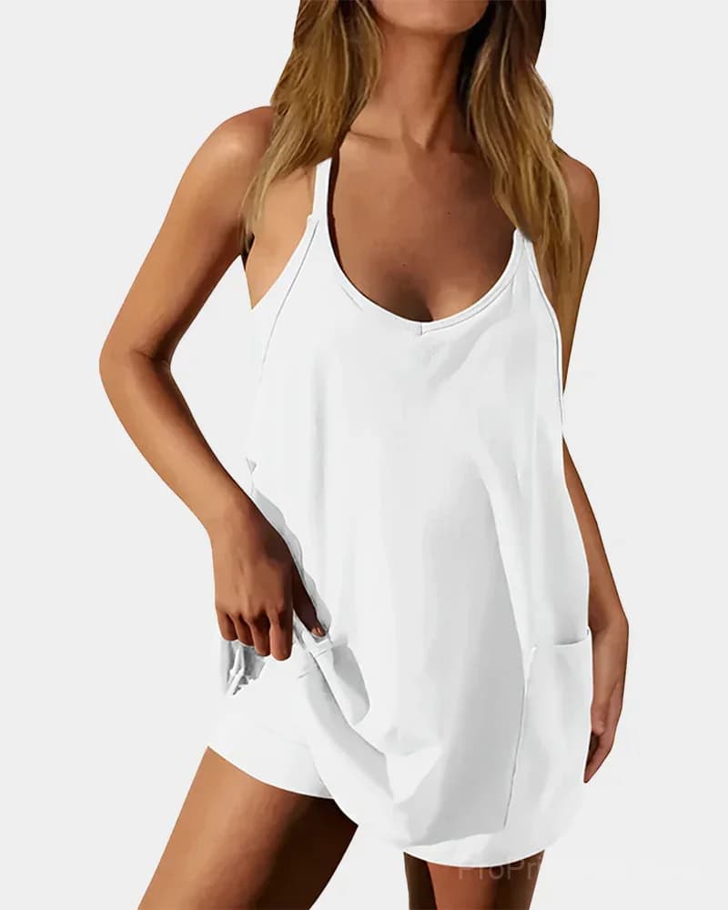 Women's Summer Sleeveless Dress - View 13