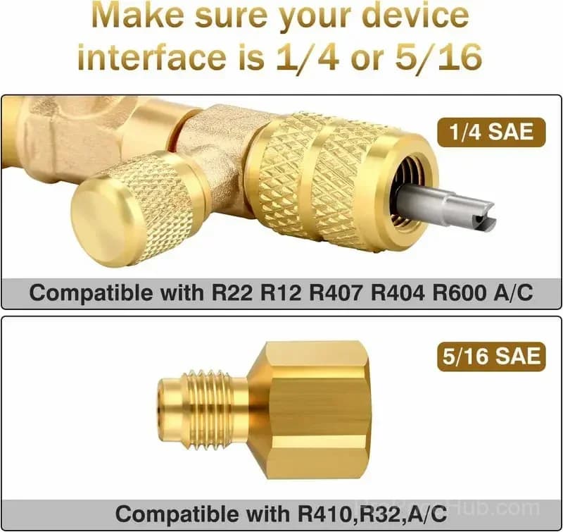 Professional AC Valve Core Remover & Installer Kit - View 3
