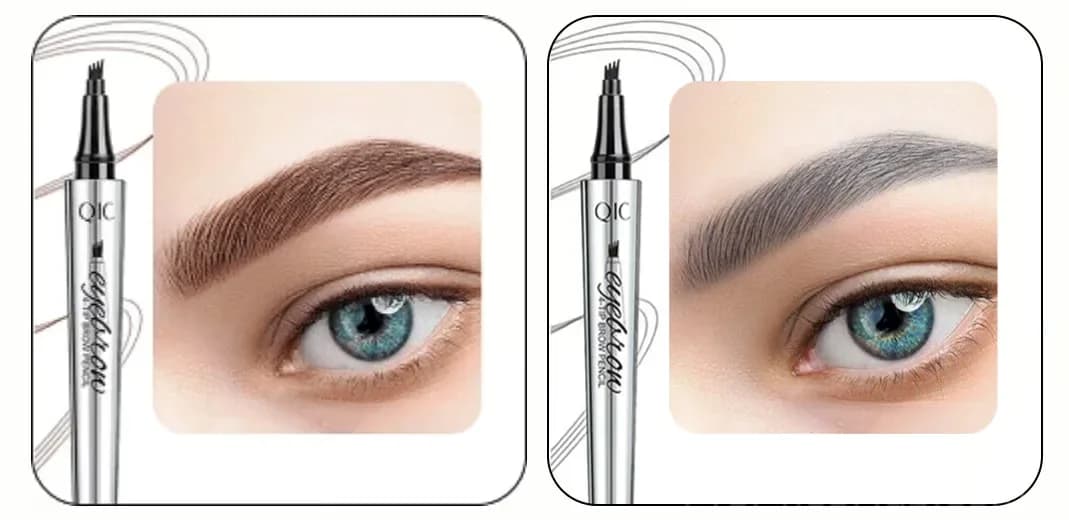 3D Waterproof Eyebrow Pencil, Light Brown, 2-Pack - View 37