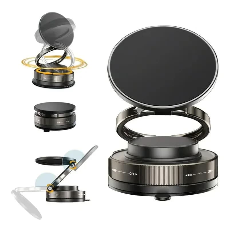 360° Adjustable Vacuum Magnetic Car Phone Holder, 1-Pack - View 8