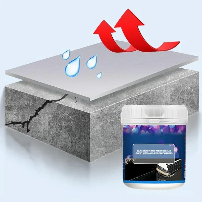 Waterproof Polyurethane Coating, White, 600g, Covers 1–2 m² - View 7