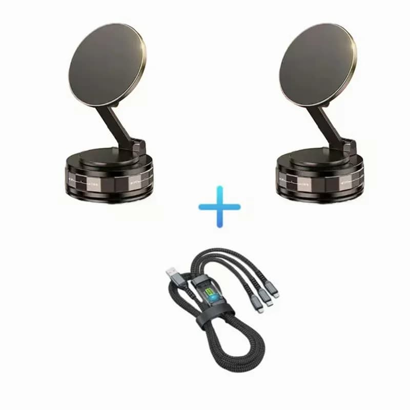 360° Adjustable Vacuum Magnetic Car Phone Holder, 1-Pack - View 21