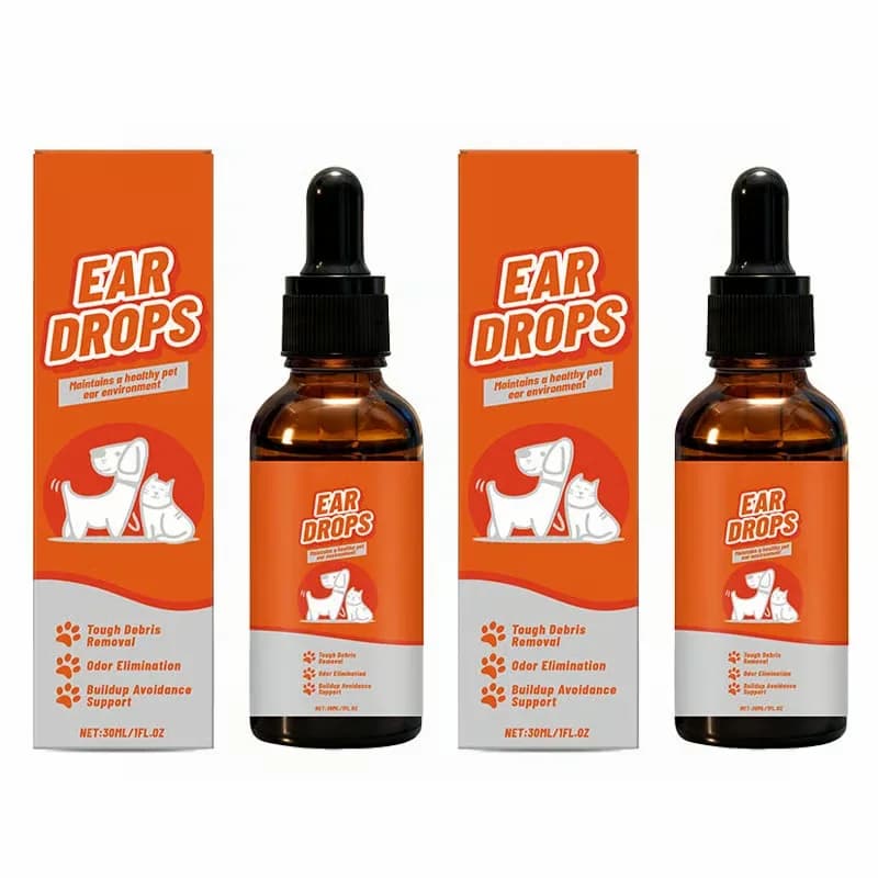 Natural Dog & Cat Ear Drops for Itching & Wax Build-Up - View 10