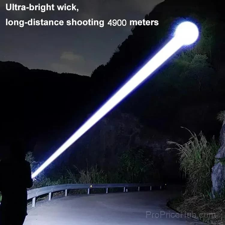 Super Strong Light Zoomable Flashlight - View 7