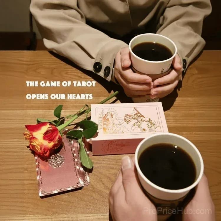 Rose Gold Tarot Card Deck with Guide Book - View 6