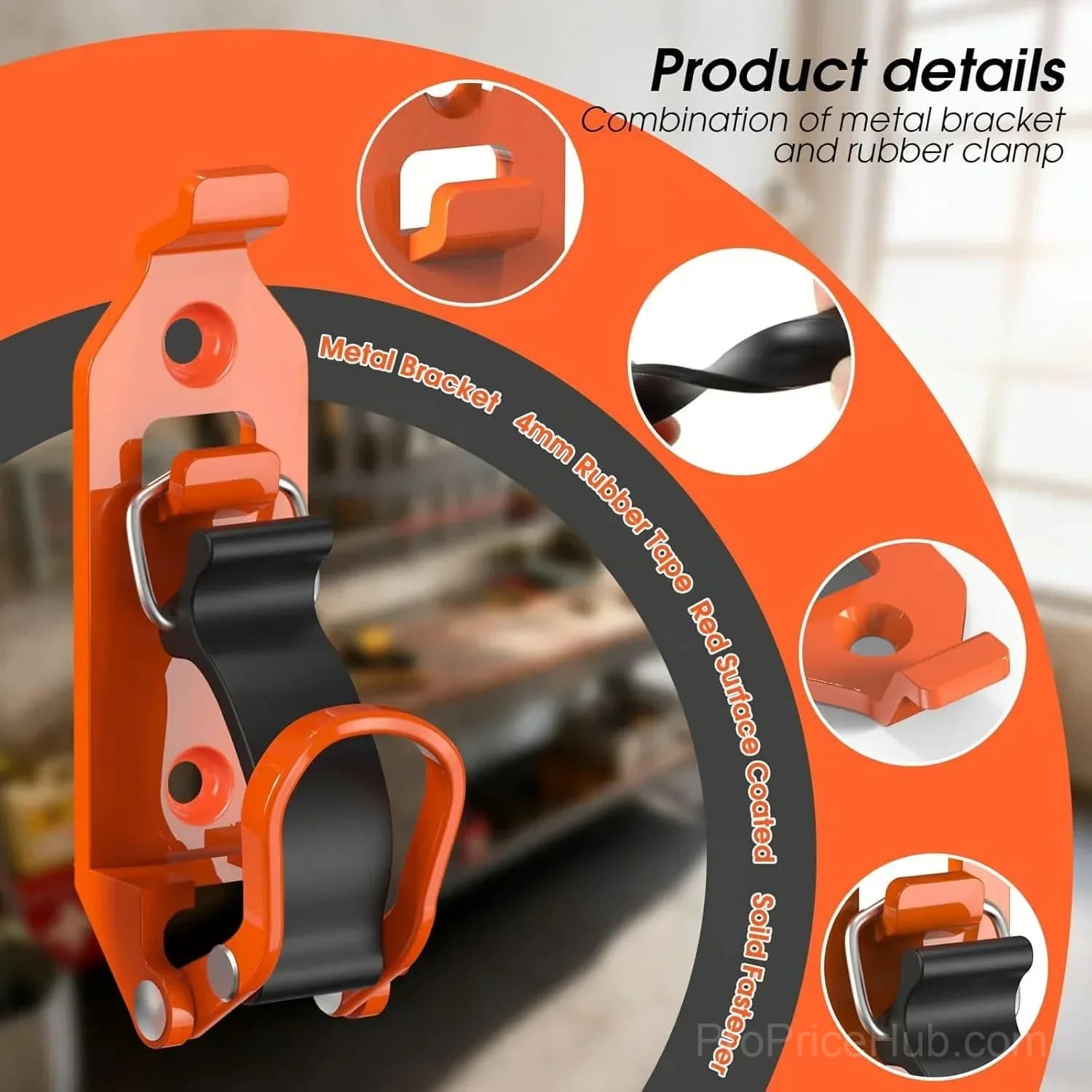 Heavy Duty Zinc Alloy Shovel Mount for Vehicle - View 19