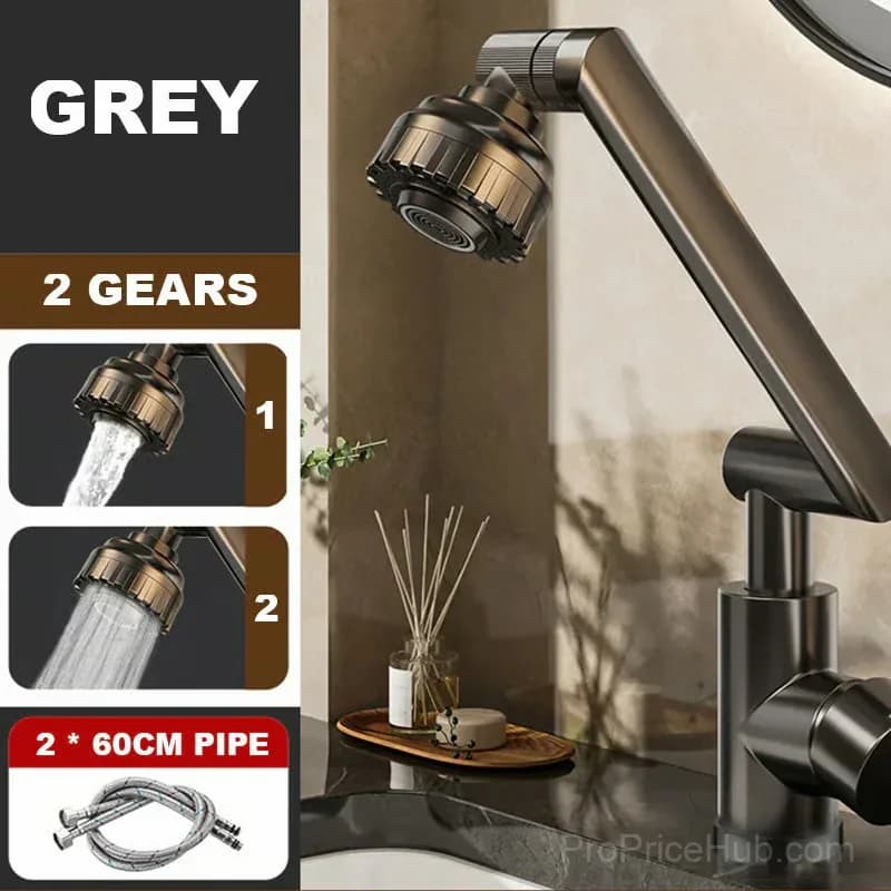 Grey 2-Mode Universal Hot and Cold Faucet Attachment - View 11