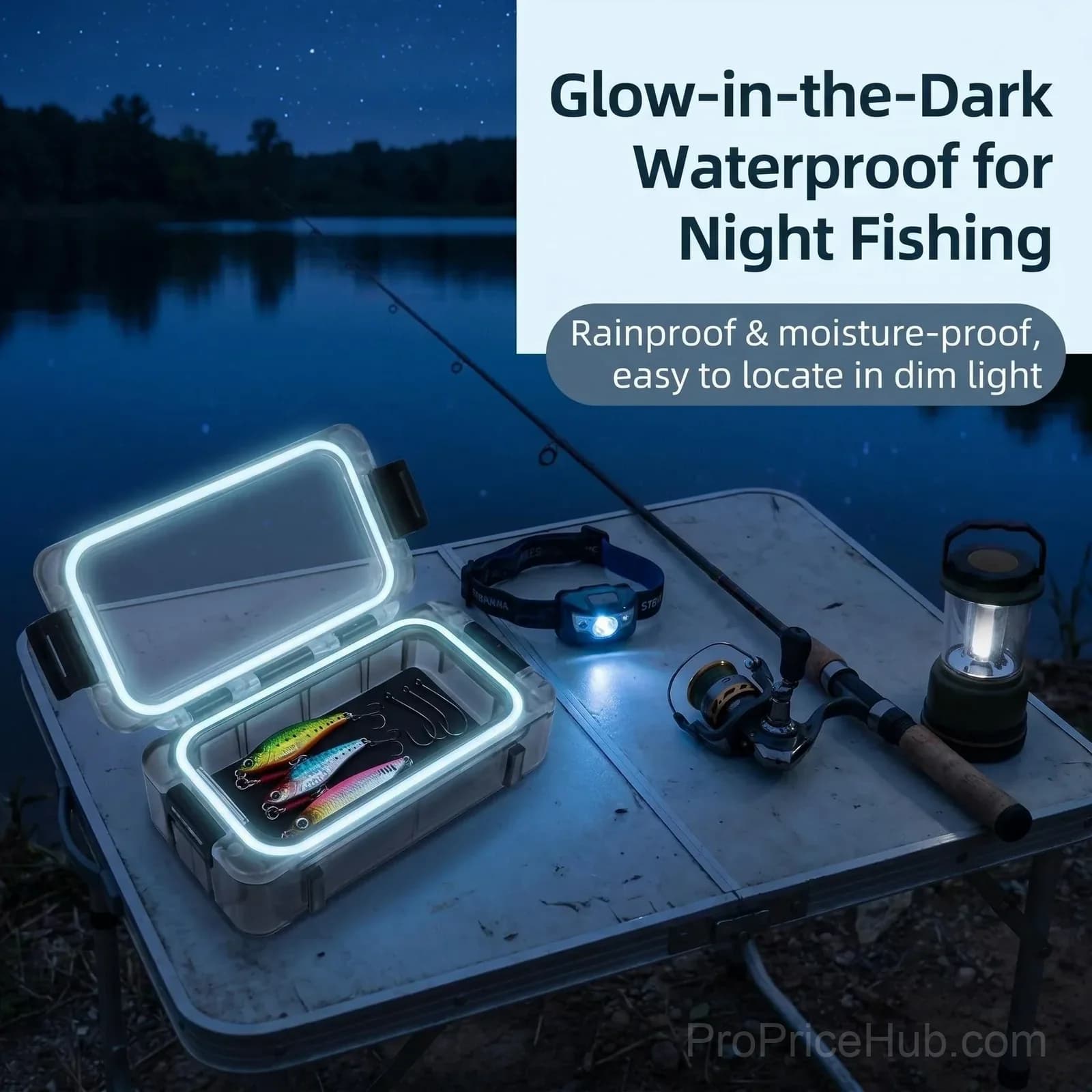 Magnetic Waterproof Fishing Tackle Storage Box - View 9
