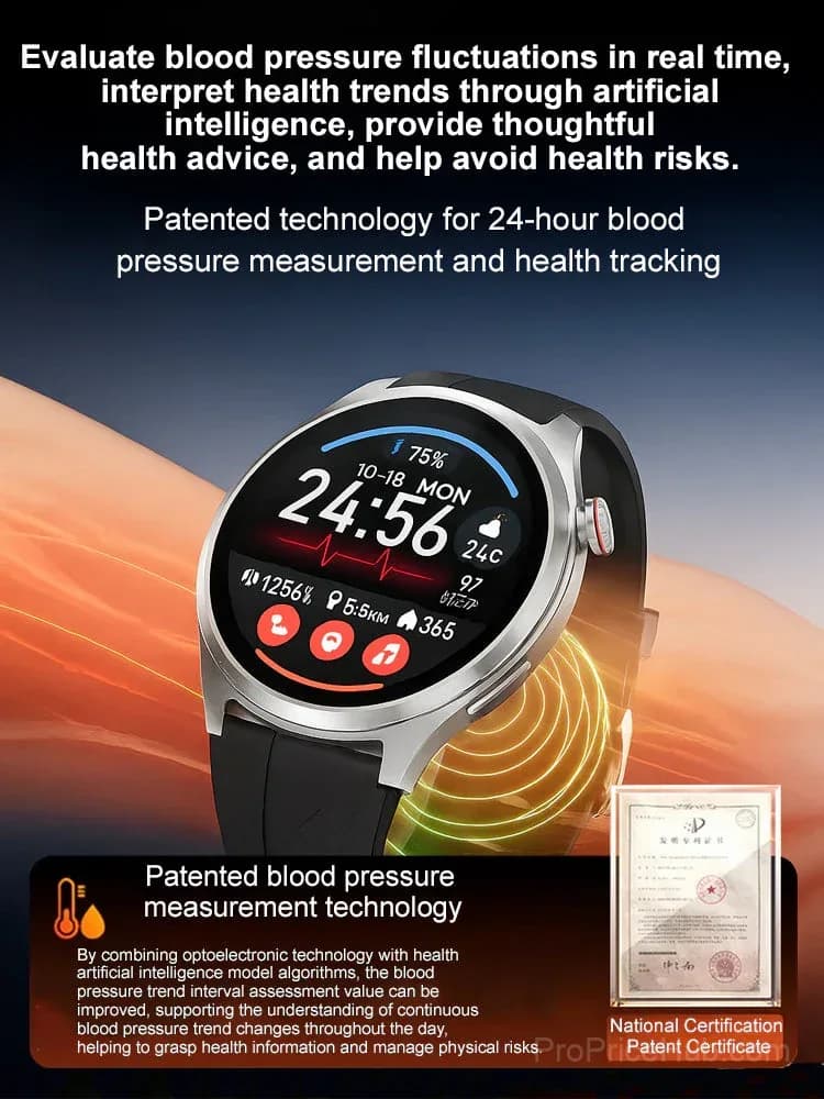 Flagship Smartwatch with 24/7 Health Monitoring - View 6