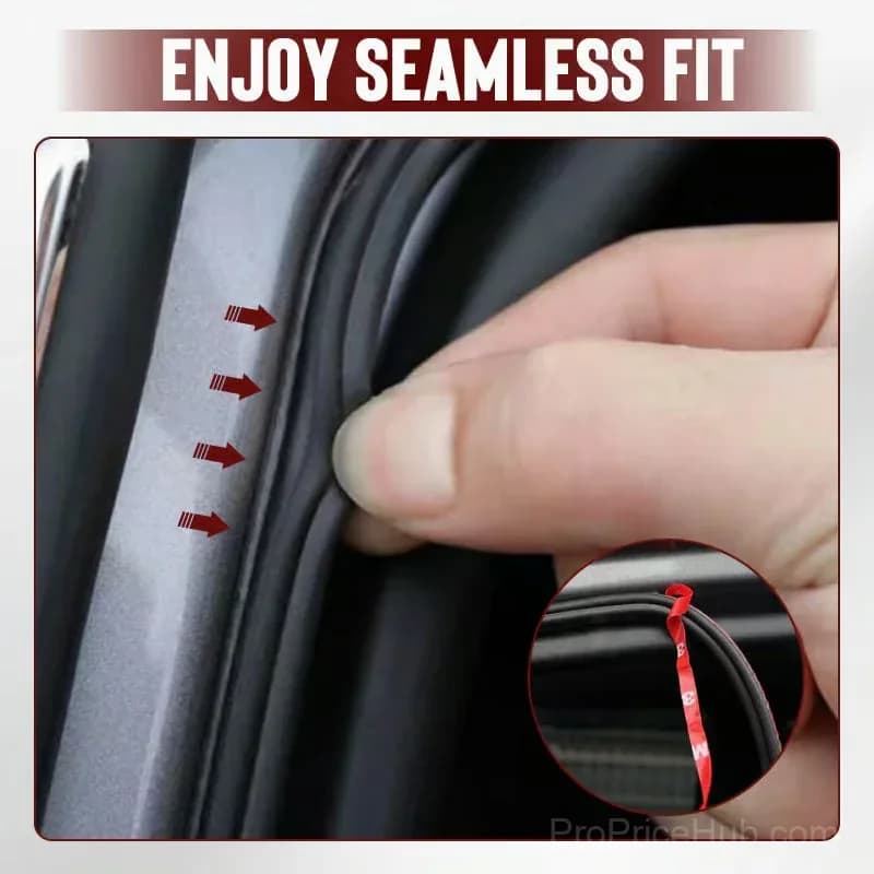 5M Car Rubber Seal Strip for Noise Reduction and Dust Proofing - View 6