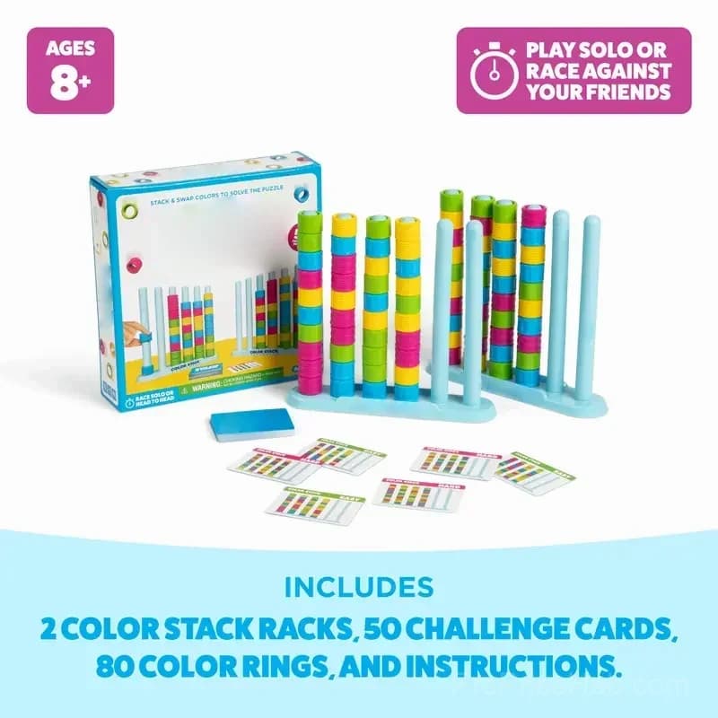 Color Jenga Block Game - Fast-Paced - View 5