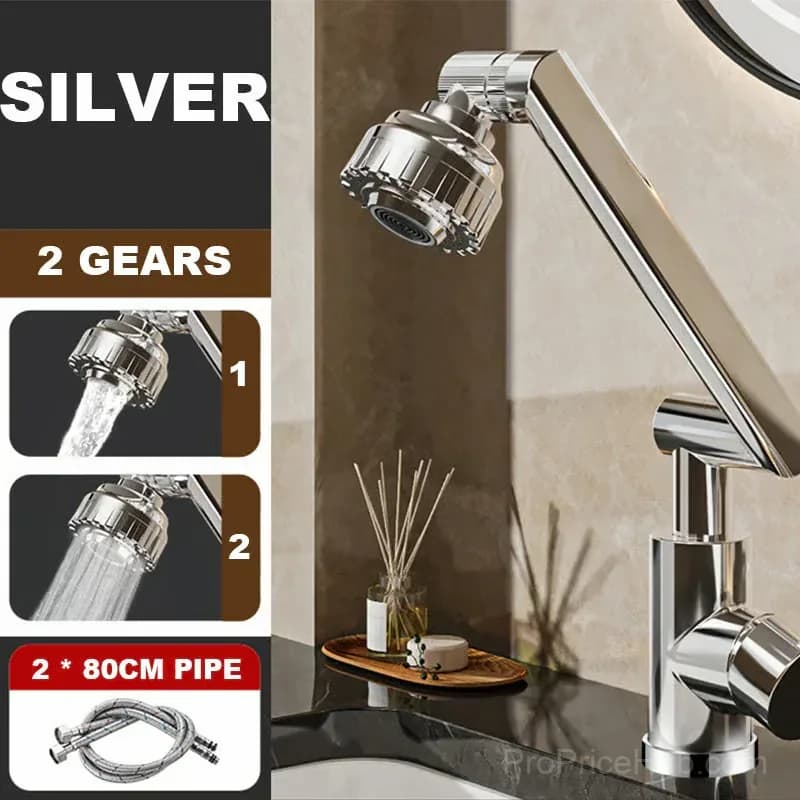 Grey 2-Mode Universal Hot and Cold Faucet Attachment - View 18