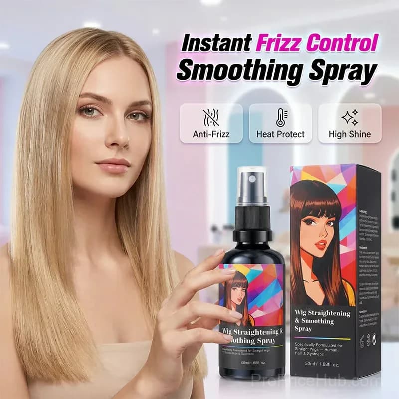 Wig Straightening & Smoothing Spray, 50 mL - View 2