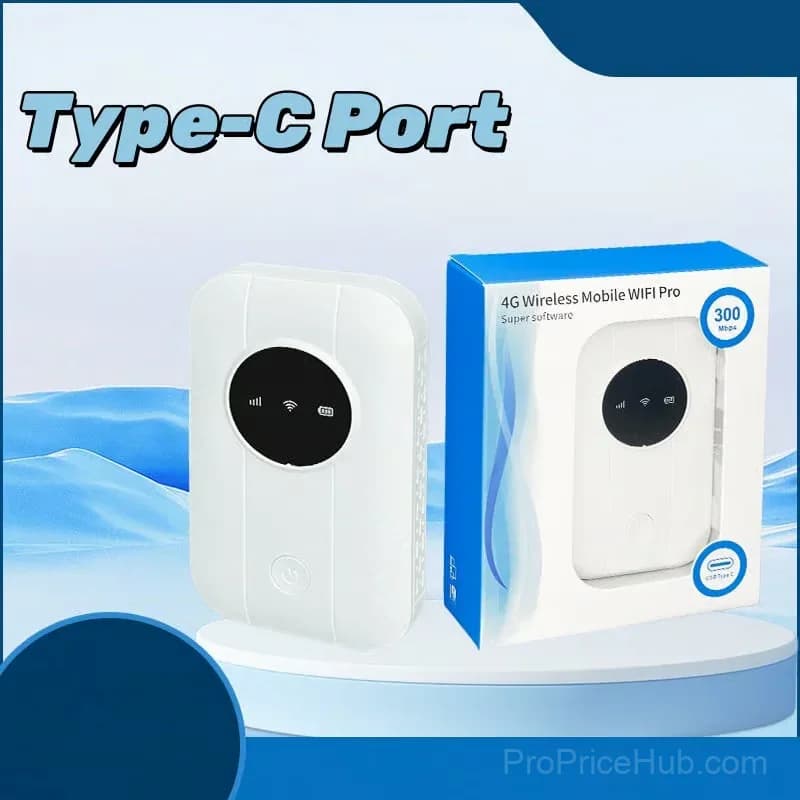 Portable 4G WiFi Router Set with Type-C Port - View 11