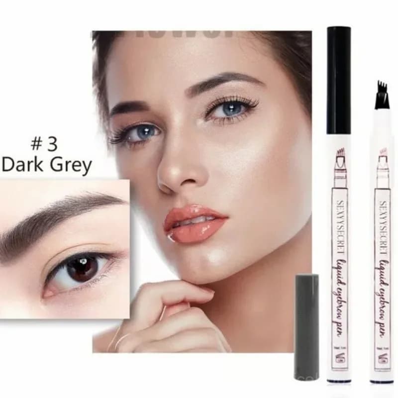 Waterproof Eyebrow Makeup, Chestnut Shade - View 6