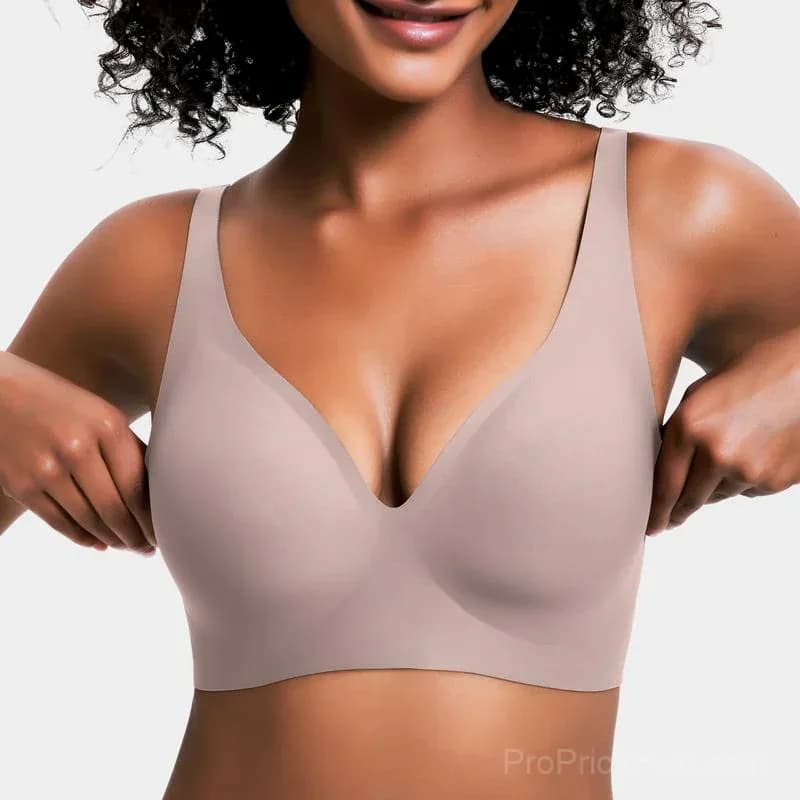 Comfort Fit Seamless Wireless Bra - View 9