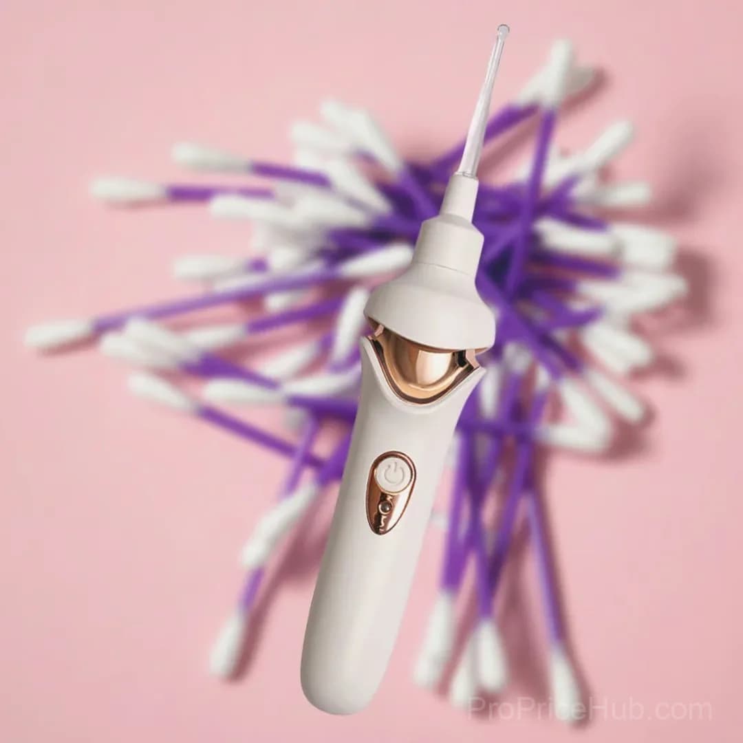 Painless Ear Cleaning Tool for Family, White - View 9
