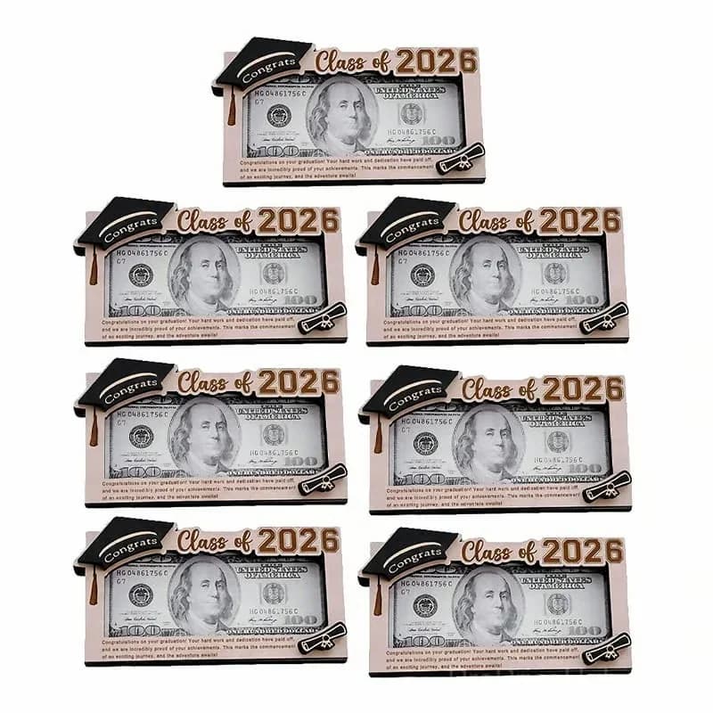 Graduation 2026 Cash Gift Money Holder, 1-Piece - View 4