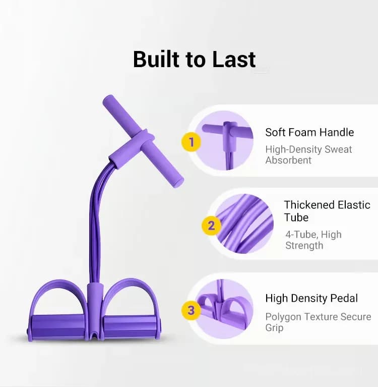 Purple Sit-Up Training Equipment for Core Workouts, 1 Pack - View 14