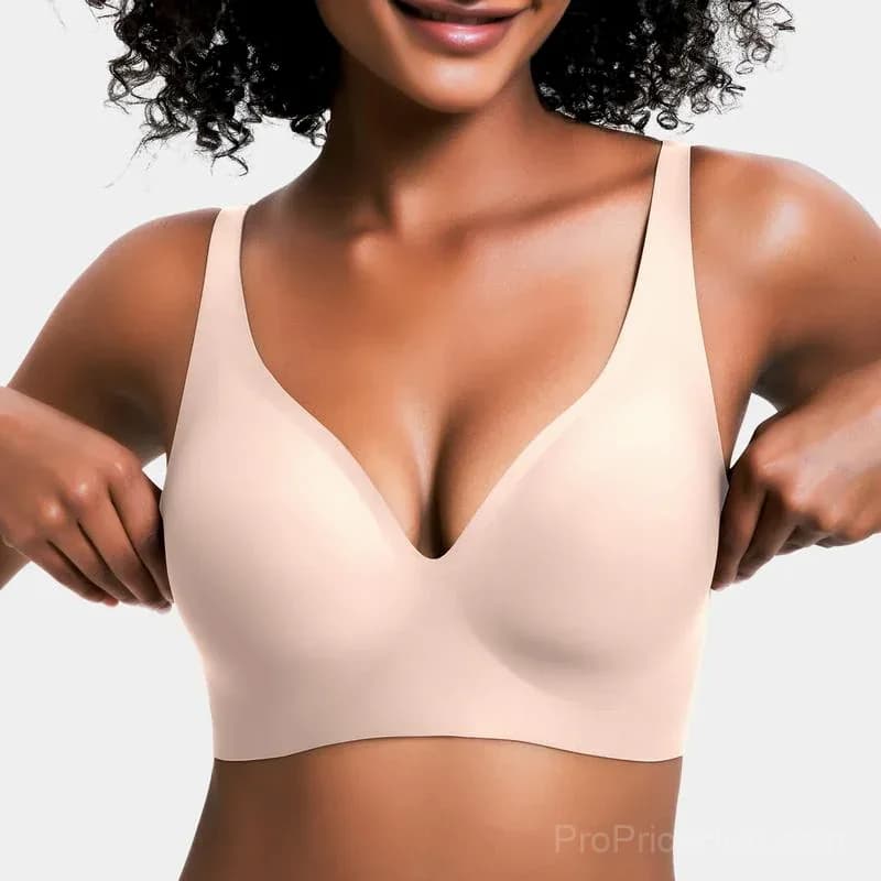Comfort Fit Seamless Wireless Bra - View 7