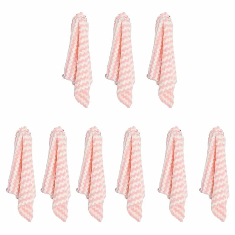 Microfiber Cleaning Rags, 3-Pack, Random Colors - View 12