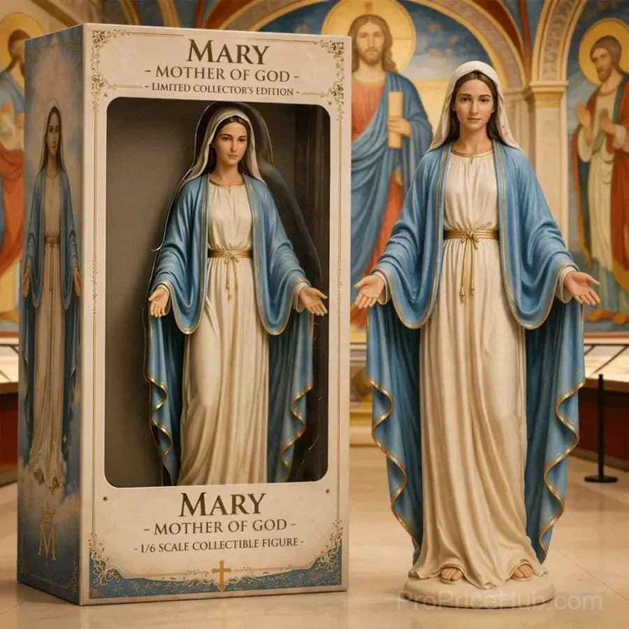 Limited Edition Virgin Mary Collectible Figure - Sacred Faith Keepsake - View 7