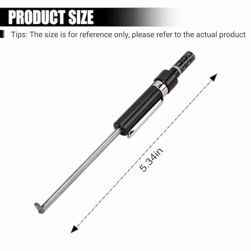 No-Tire-Removal Brake Pad Thickness Gauge - Quick Brake Check Tool - View 4