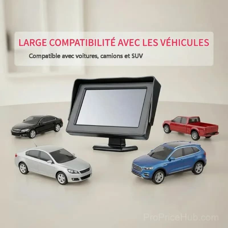 4.3-Inch HD Car Entertainment Display Monitor - View 8
