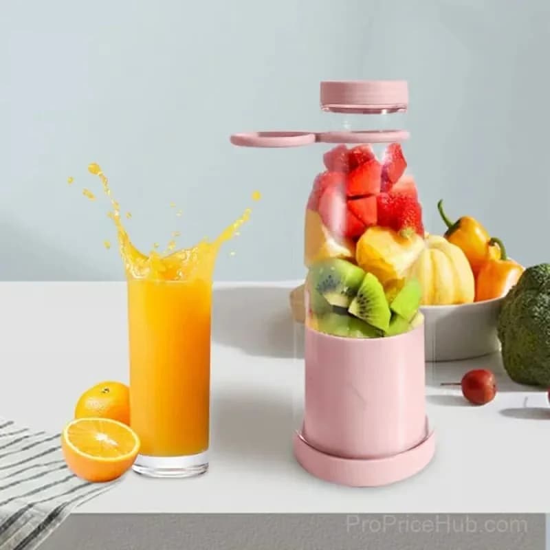 Portable Juicer Blender for Fresh Juice, Rose - View 12
