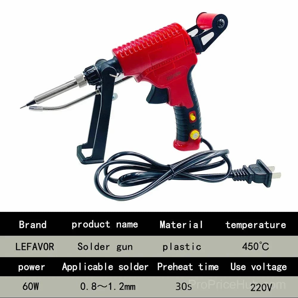 60W Constant Temperature Electric Soldering Iron Kit, US Plug - View 8