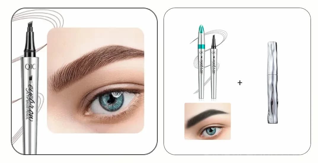 3D Waterproof Eyebrow Pencil, Light Brown, 2-Pack - View 41