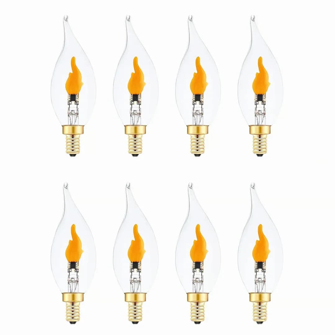 LED Flickering Flame Decorative Light Bulb, 1 Pack - View 8