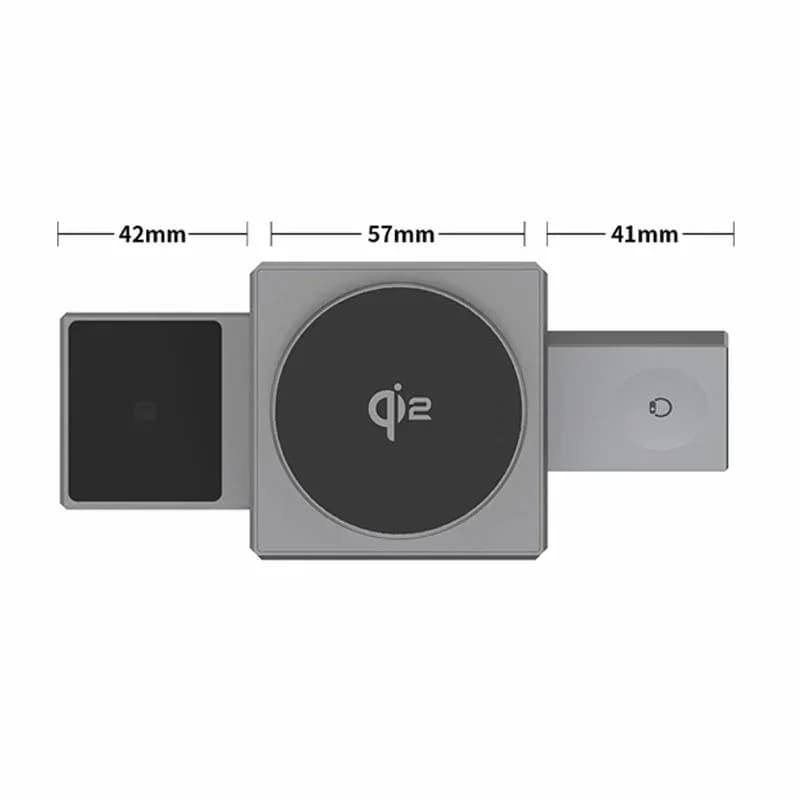 3-in-1 Foldable Magnetic Wireless Charging Station - View 9