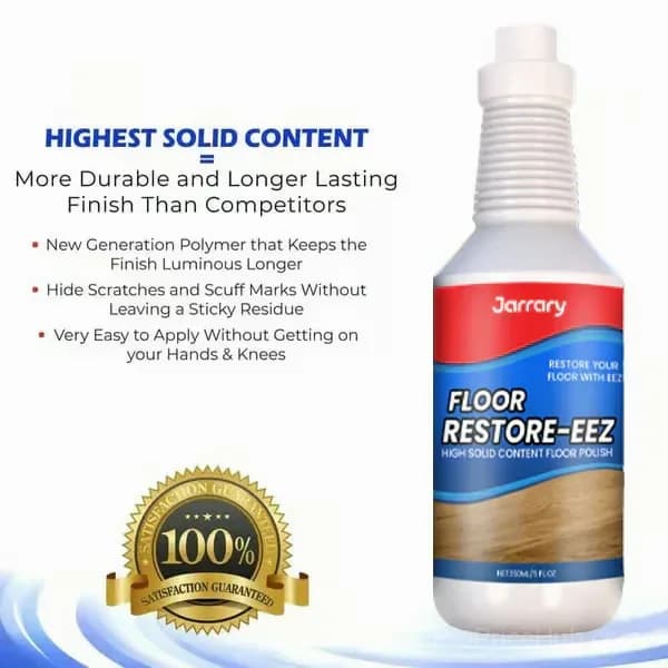 Instant Floor Renew High-Gloss Floor Polish Set with Nano Sponge - View 5