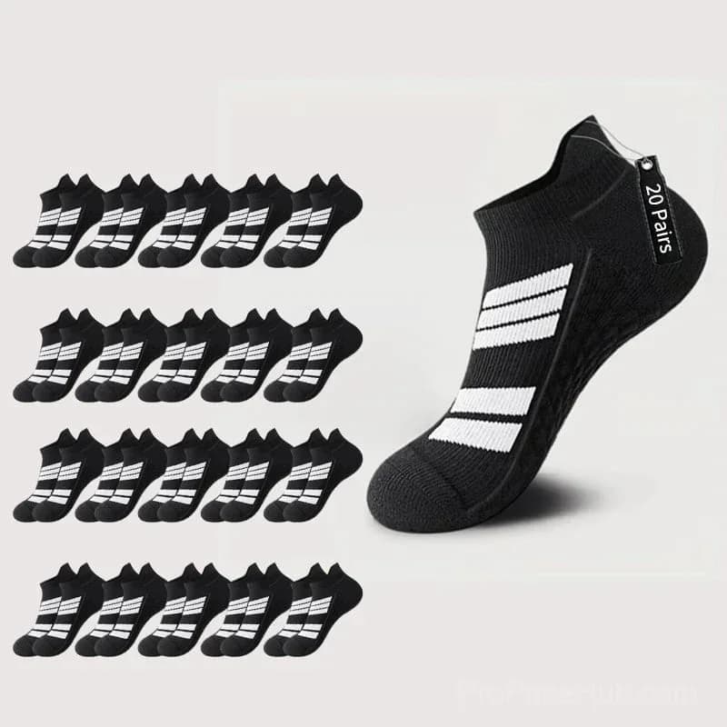 Unisex Low-Cut No-Show Sports Socks - View 9