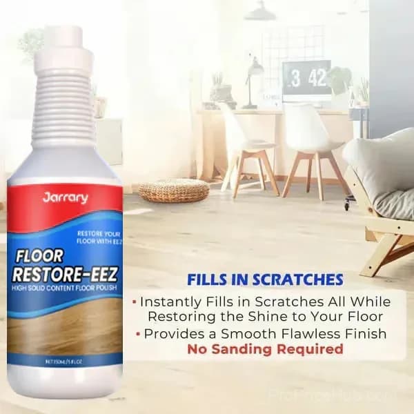 Instant Floor Renew High-Gloss Floor Polish Set with Nano Sponge - View 6